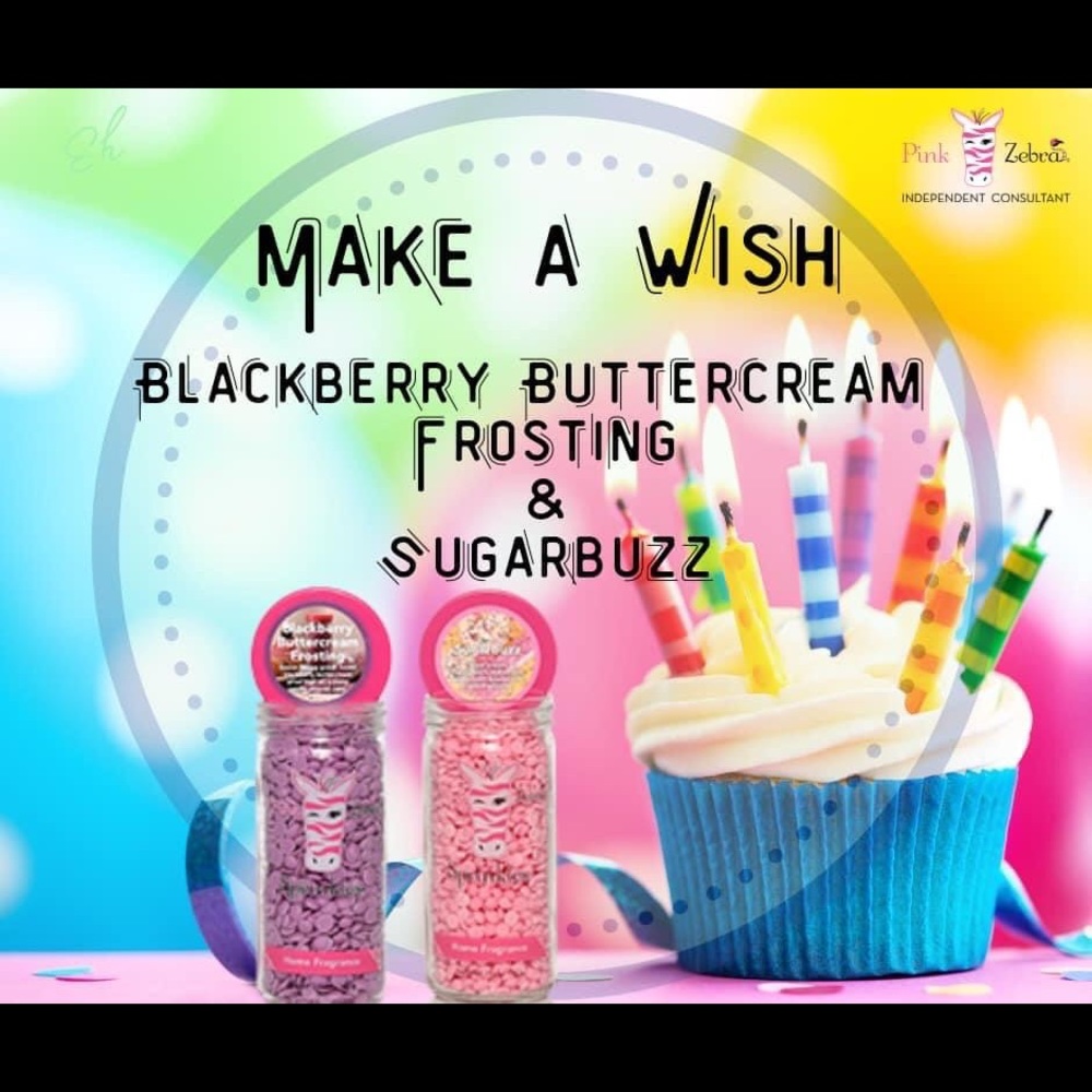 Pink Zebra Sprinkles ‘Make A Wish’